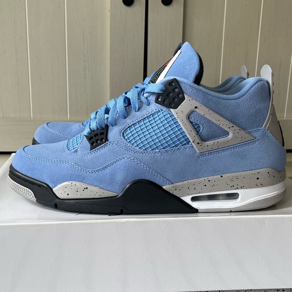 Air Jordan 4 IV University Blue UNC sz 11.5 9.5/10